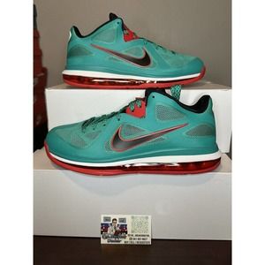 Nike LeBron 9 Low Liverpool DQ6400-300 Green Men's Basketball Shoe